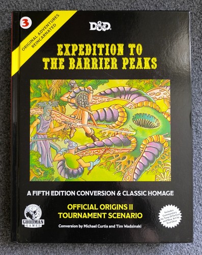 Original adventures - d&d, 5e