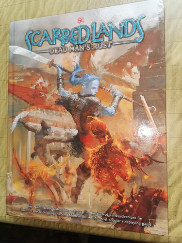 Scarred lands dead - lands,, rust