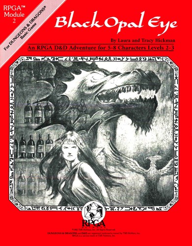 Tsr rpga black opal eye - #2, d&d