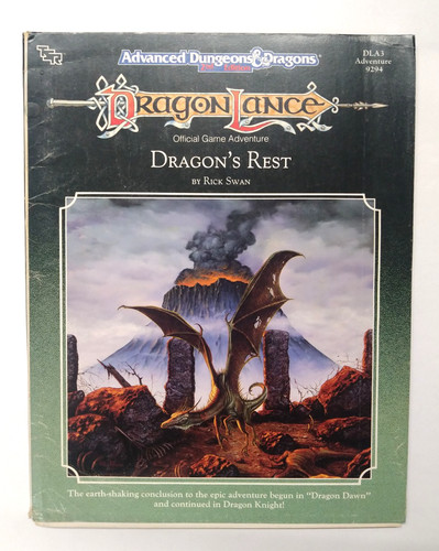 Dragon rest 2nd ed - rest, ad&d