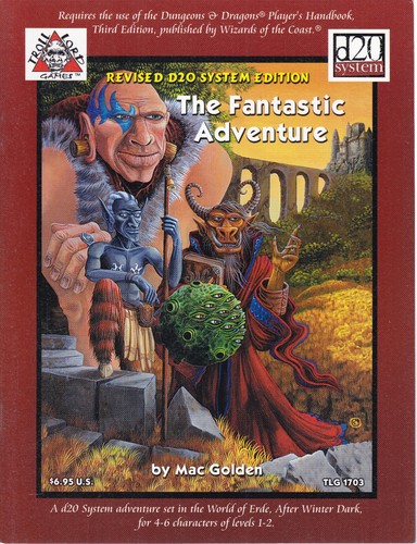 D20 the fantastic adventure - d20,