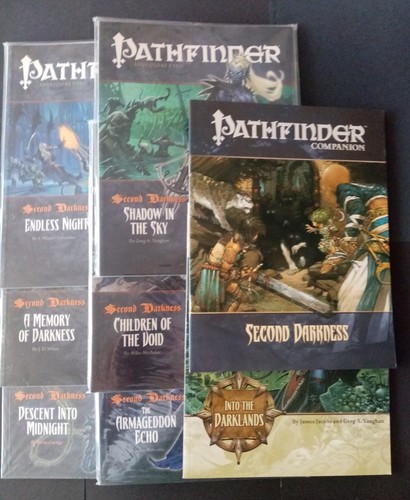 Second darkness pathfinder 5 - second, 3.5