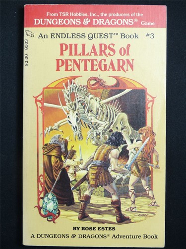 Adventure book pillars of - d&d,