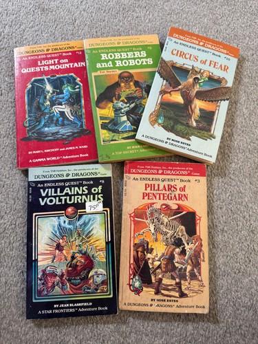 Adventure books dungeons - d&d, books: