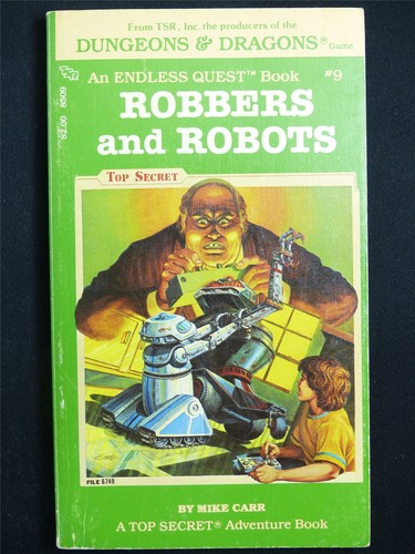 Adventure book robbers - book:,