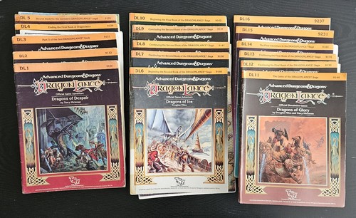Tsr dragonlance dl1 dl16 - tsr, dl1-dl16