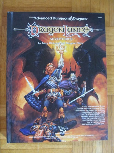 Dragonlanze adventures - ad&d,