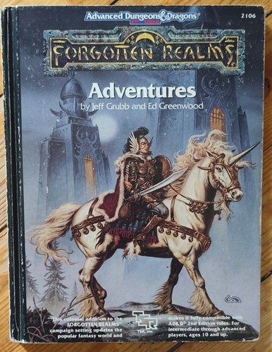 2nd edition forgotten - ad&d,